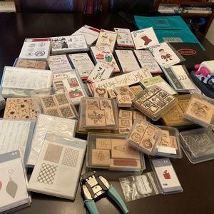 Stamps, dies, punches, and more for the scrapbooking lovers!!